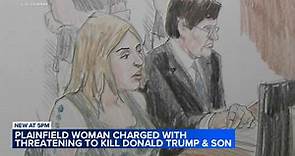 Plainfield woman charged with threatening to kill former President Donald Trump, son Barron