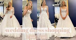 WEDDING DRESS SHOPPING | Trying On 21 Wedding Dresses!