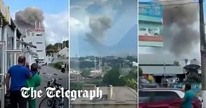 Explosion rocks Russian city, Taganrog close to Ukraine border