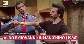 Aldo e Giovanni: il manichino (1986) | La bottega del signor Pietro | RSI ARCHIVI