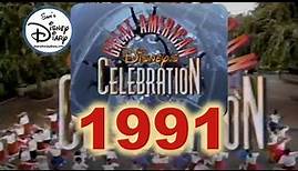 Walt Disney World | 4th of July Spectacular | 1991 Disney Great American Celebration | Magic Kingdom