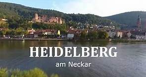 Heidelberg - Stadt am Fluss aus der Luft | Luftaufnahme