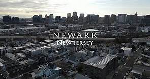 Newark, New Jersey - [4K] Drone Tour