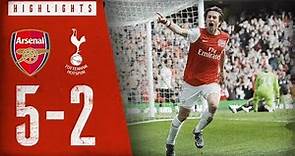 WHAT A COMEBACK! | Arsenal 5-2 Tottenham Hotspur | Premier League highlights | Feb 26, 2012
