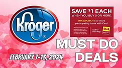 *Moneymaker Cereal* Kroger MUST DO Deals for 2/7-2/13 | Mega Sale, Weekly Digitals, & MORE