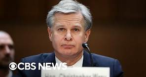 FBI Director Christopher Wray testifies before Congress about threat of Chinese hackers | full video