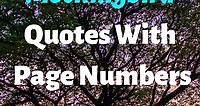 90 To Kill A Mockingbird Quotes With Page Numbers