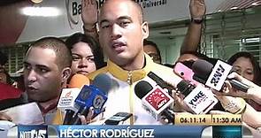 Héctor Rodríguez depositó un día de salario por la Revolución - Vídeo Dailymotion