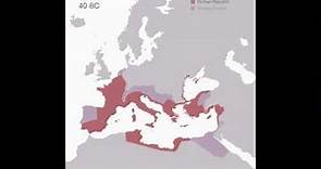 Animated History of the Roman Empire 510 BC - 1453 AD