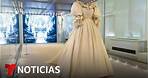 Exhiben el vestido de boda de la princesa Diana en Londres | Noticias Telemundo