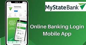 MyState Bank Online Login | Mobile Banking | www.mystate.com.au