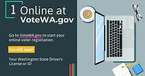 How to register to vote in Washington State online, by mail or in-person
