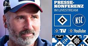 RE-LIVE: MATCHDAY-PRESSEKONFERENZ MIT TIM WALTER I 19. Spieltag I HSV vs. Karlsruher SC