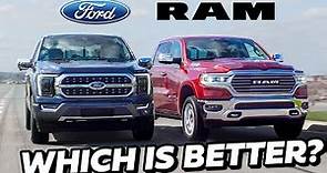 NEW Ford F-150 vs Ram 1500 - WHICH TRUCK IS THE BEST?