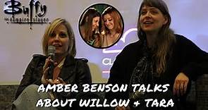 Amber Benson talks about Tara & Willow and Emma Caulfield about Anya's death