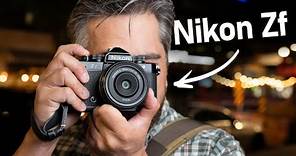 Nikon Zf Initial Review: Retro on the Outside, the FUTURE Within!