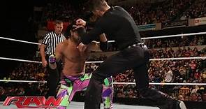 Justin Gabriel vs. Fandango: Raw, November 24, 2014