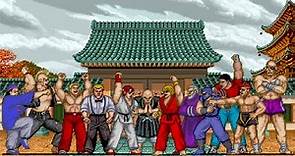 Street Fighter 1 Characters Evolution