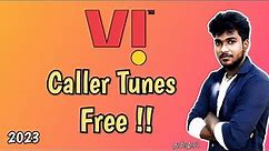 How to set Vi free caller tunes ? | Vi caller tunes free 2023🧐😲