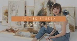 In The Studio with Polish artist Kasia Krecicka