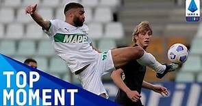 Grégoire Defrel's stunning acrobatic volley | Parma 1-3 Sassuolo | Top Moment | Serie A TIM