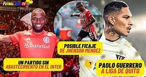 Énner Valencia sin abastecimiento en Inter | Emelec busca a Méndez | Paolo Guerrero en Liga de Quito