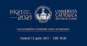Università Cattolica, inaugurazione dell’anno accademico del Centenario