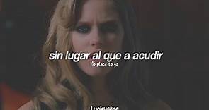 Avril Lavigne - Nobody's Home (video oficial) // Español+Lyrics