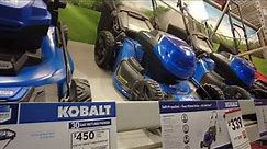 Lawn Mowers at Lowes - April 2021