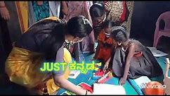Mysore DC Rohini Sindoori interact with school childrens.