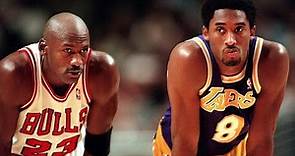 LAKERS VS BULLS - NBA 1997-1998 - KOBE and M J Duel - HARDWOOD CLASSICS