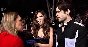 Kelsey Chow & Ethan Peck At 'Breaking Dawn Part 1' World Premiere