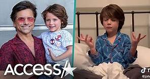 John Stamos' 4-Year-Old Son Billy Leads Meditation Video
