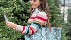 Temps drop, tree’s up!🎄 Use HOHOHO for 15% off < $200, 20% off $200 , 25% off $400 . 🎅🏼 #addtocart #stannetote #stannezipperedtote #forestfawn #custommadebybarrington #barringtongifts | Barrington Gifts