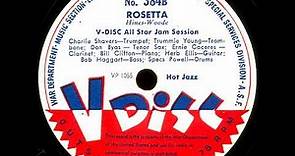 V-Disc 384 Jack Teagarden, Louis Armstrong, V-Disc Allstars
