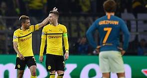 Champions League (J3): Resumen y goles del Borussia Dortmund 4-0 Atlético de Madrid