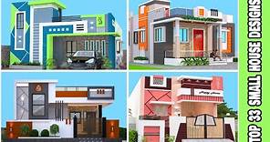 TOP 33 Front Elevation Designs For Small House Pictures | Single Story Elevation designs