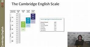 The Cambridge English Scale explained