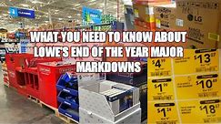 LOWE'S END OF YEAR MAJOR CLEARANCE HAS STARTED | #LOWESCLEARANCE #lowesdeals #clearance