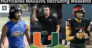 Miami Hosting MASSIVE Recruiting Weekend | Miami Hurricanes Football Recruiting Update