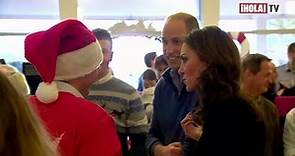 Los duques de Cambridge iniciaron una actividad navideña en el Palacio de Kensington | ¡HOLA! TV