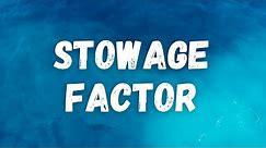 Stowage Factor|| Volume, Weight, Long Tonnes || Maritime Calculation Tutorials