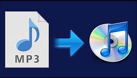 MP3 Dateien zu einer normalen Musik-CD brennen