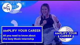 Amplify Your Career: Sony Music Internship