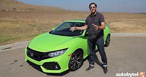 2017 Honda Civic SI Coupe Test Drive Video Review
