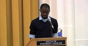 Highlights: The Writing Lives Series: A Reading by Uzodinma Iweala