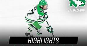North Dakota Hockey | Highlights vs Western Michigan | 12/13/2020