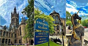 University of Glasgow CAMPUS TOUR | We're studying at HOGWARTS! | Full Campus Tour 2021