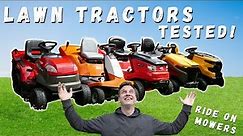 5 Best Lawn Tractors - Ride On Lawn Mowers - What Should You Buy?