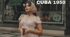 Así era CUBA 🇨🇺 en 1950s 🖤- Anita con Swing